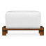 Moderne Santos High Lustre Ottoman