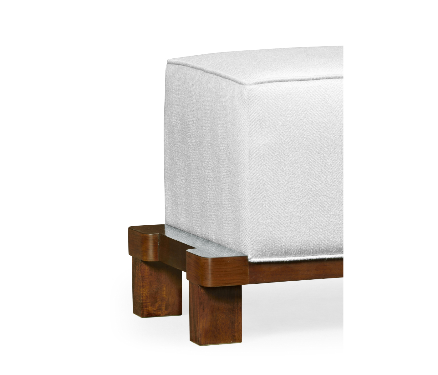 Moderne Santos High Lustre Ottoman