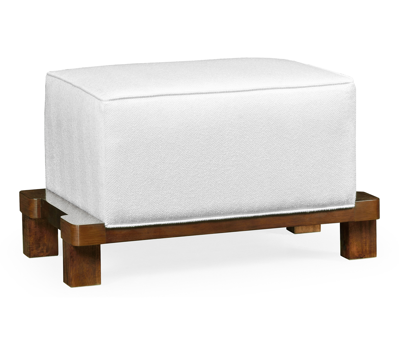 Moderne Santos High Lustre Ottoman