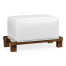 Moderne Santos High Lustre Ottoman