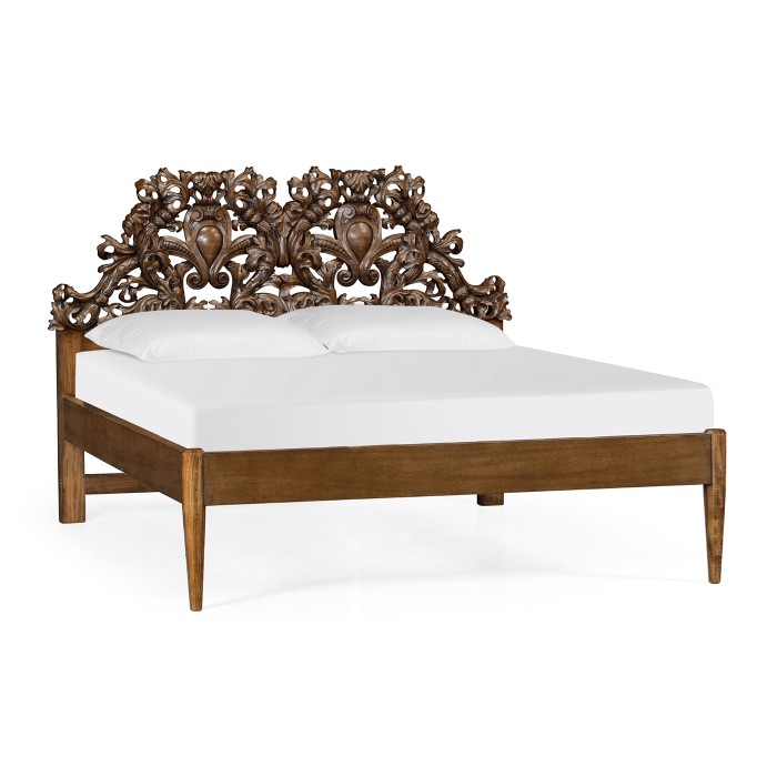 Renaissance Honey Walnut Cali King Bed