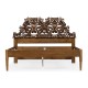 Renaissance Honey Walnut US Queen Bed