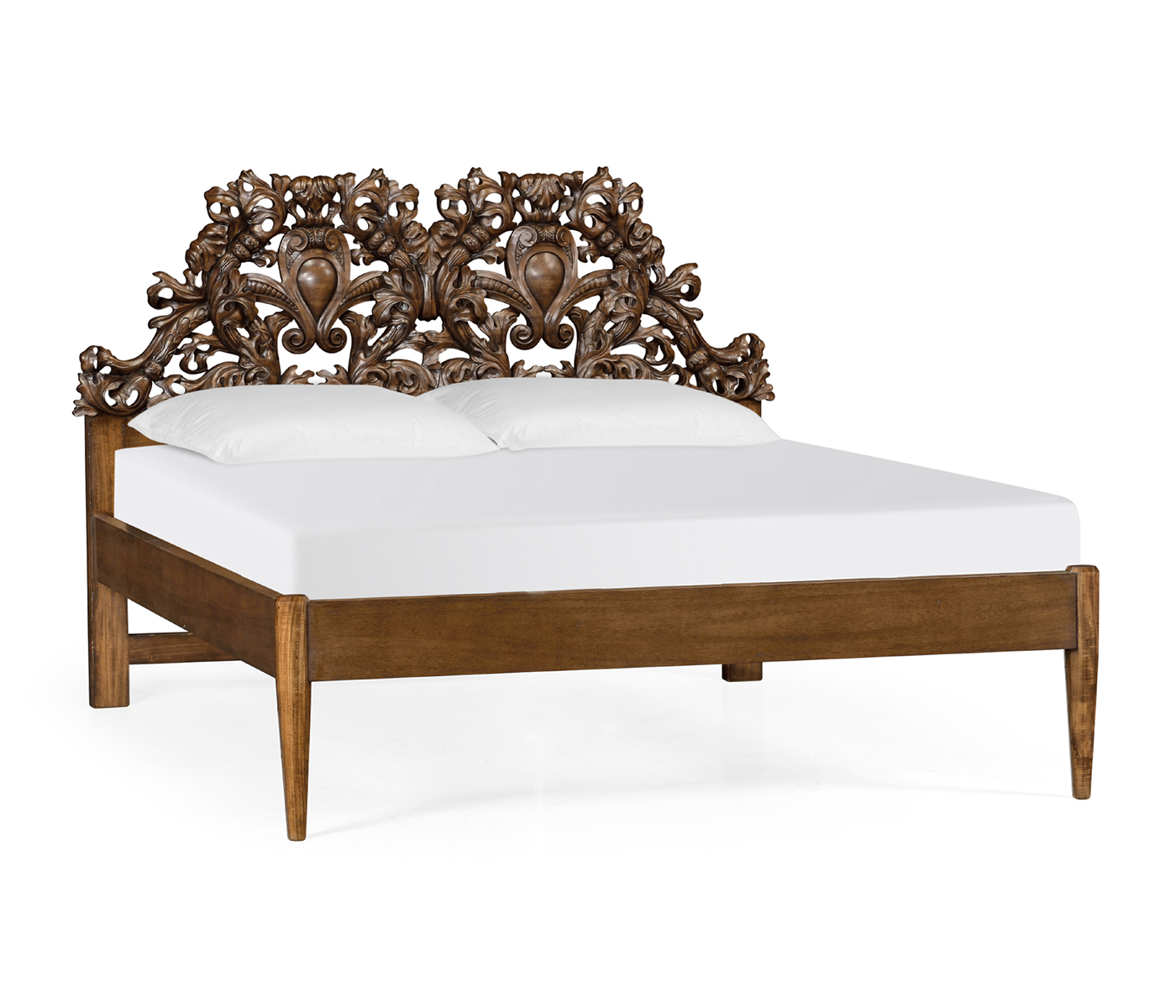 Renaissance Honey Walnut US Queen Bed