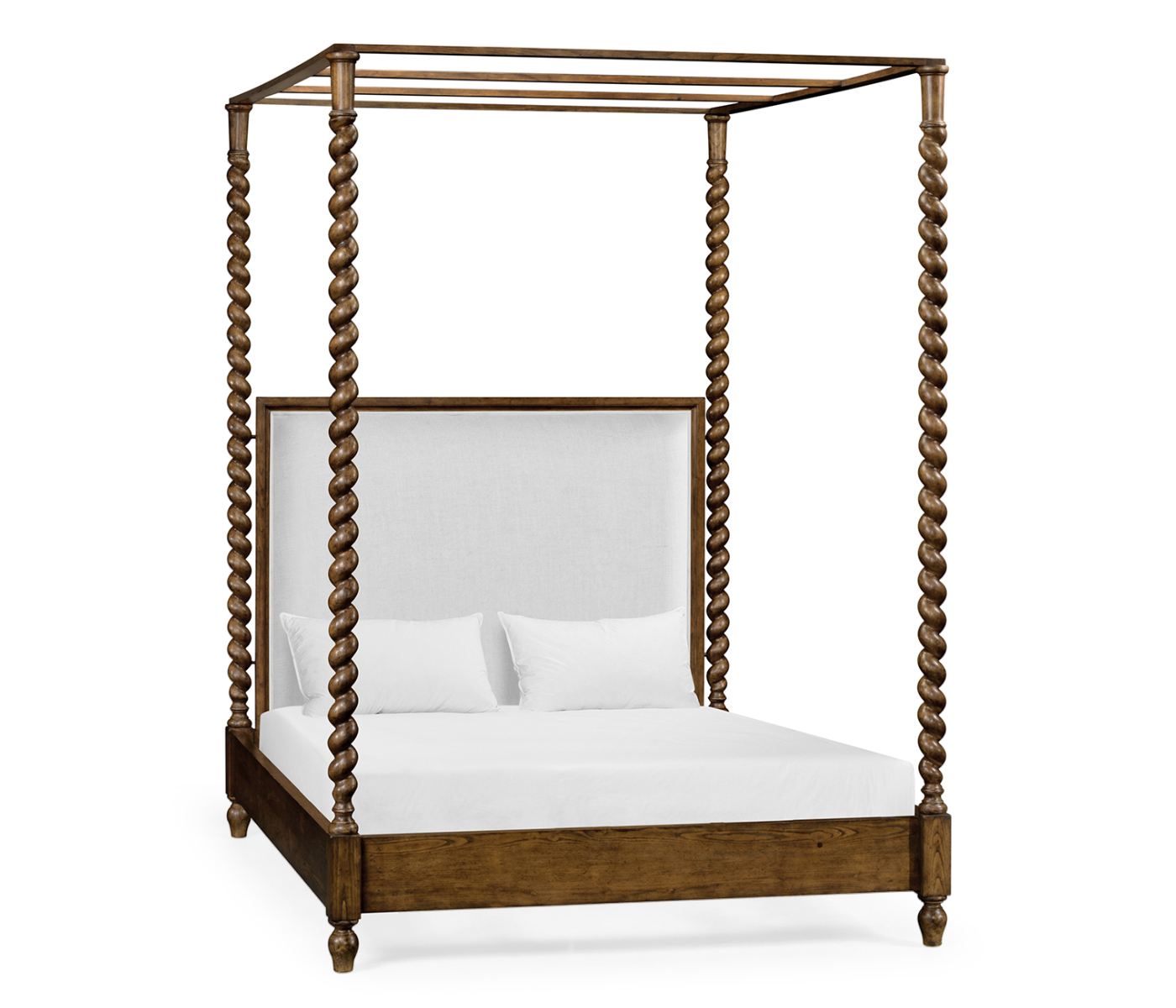 Four Poster Warm Chestnut Cali King Daybed