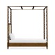 Four Poster Warm Chestnut US King Daybed