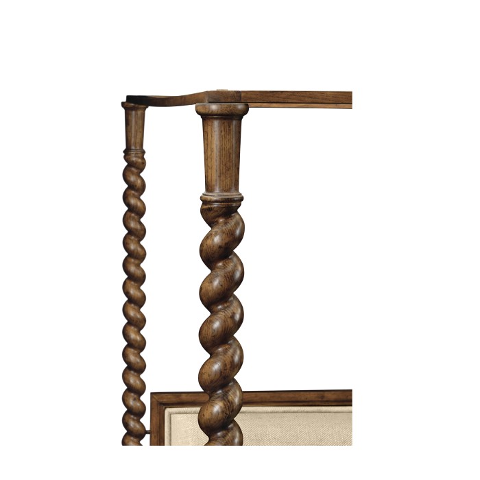 Four Poster Warm Chestnut US Queen Daybed