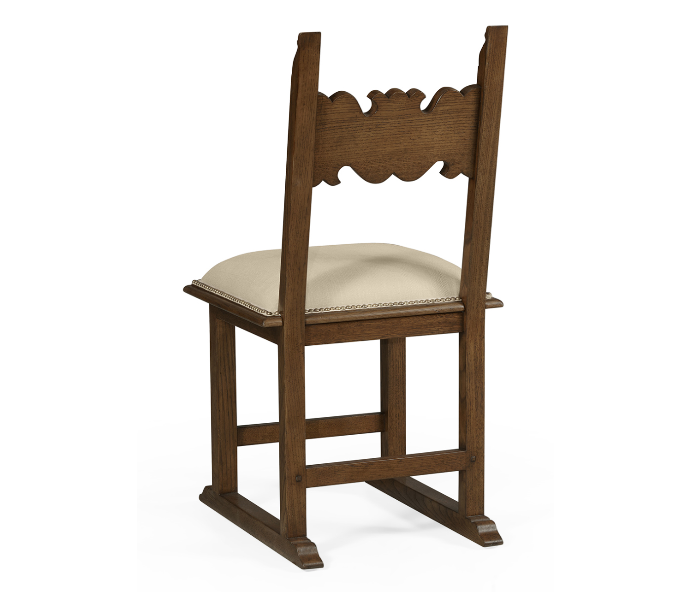 Acanthus Carved Warm Chestnut Side Chair