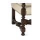 Italian Rich Chestnust Arm Chair