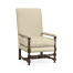 Italian Rich Chestnust Arm Chair