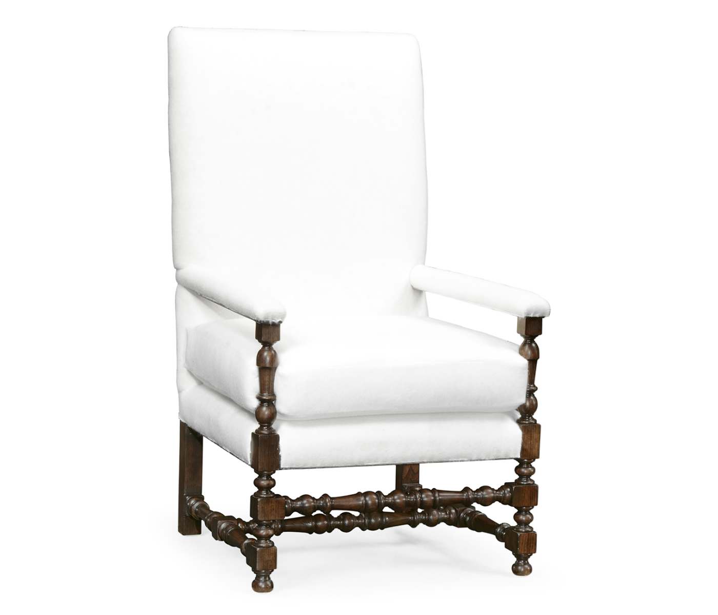 Italian Rich Chestnust Arm Chair