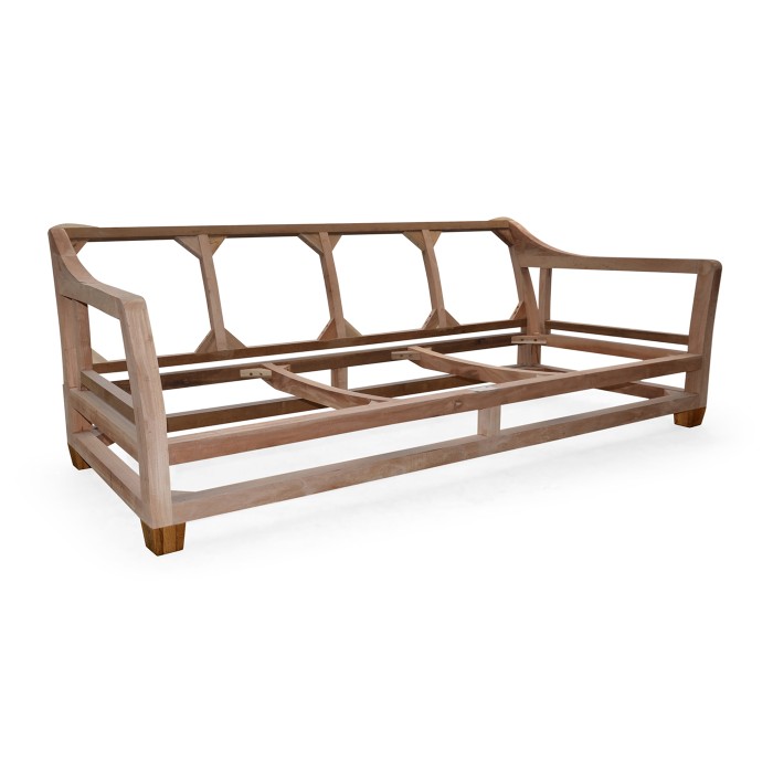 Honey Walnut Sofa