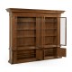 Venetian English Mahogany Bookcase