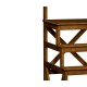 Decorative Warm Chestnut Library Stairs