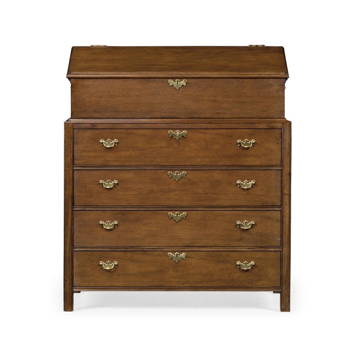 Honey Walnut Writing Desk