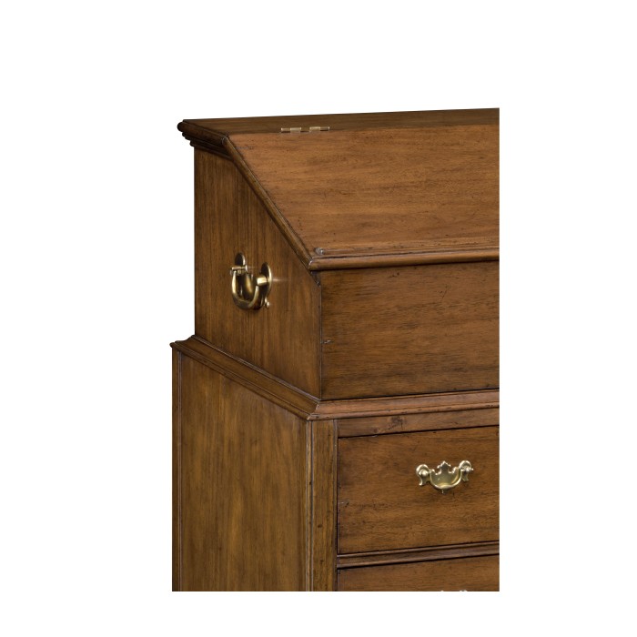 Honey Walnut Writing Desk
