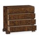 Chippendale Honey Walnut Chest of Drawers