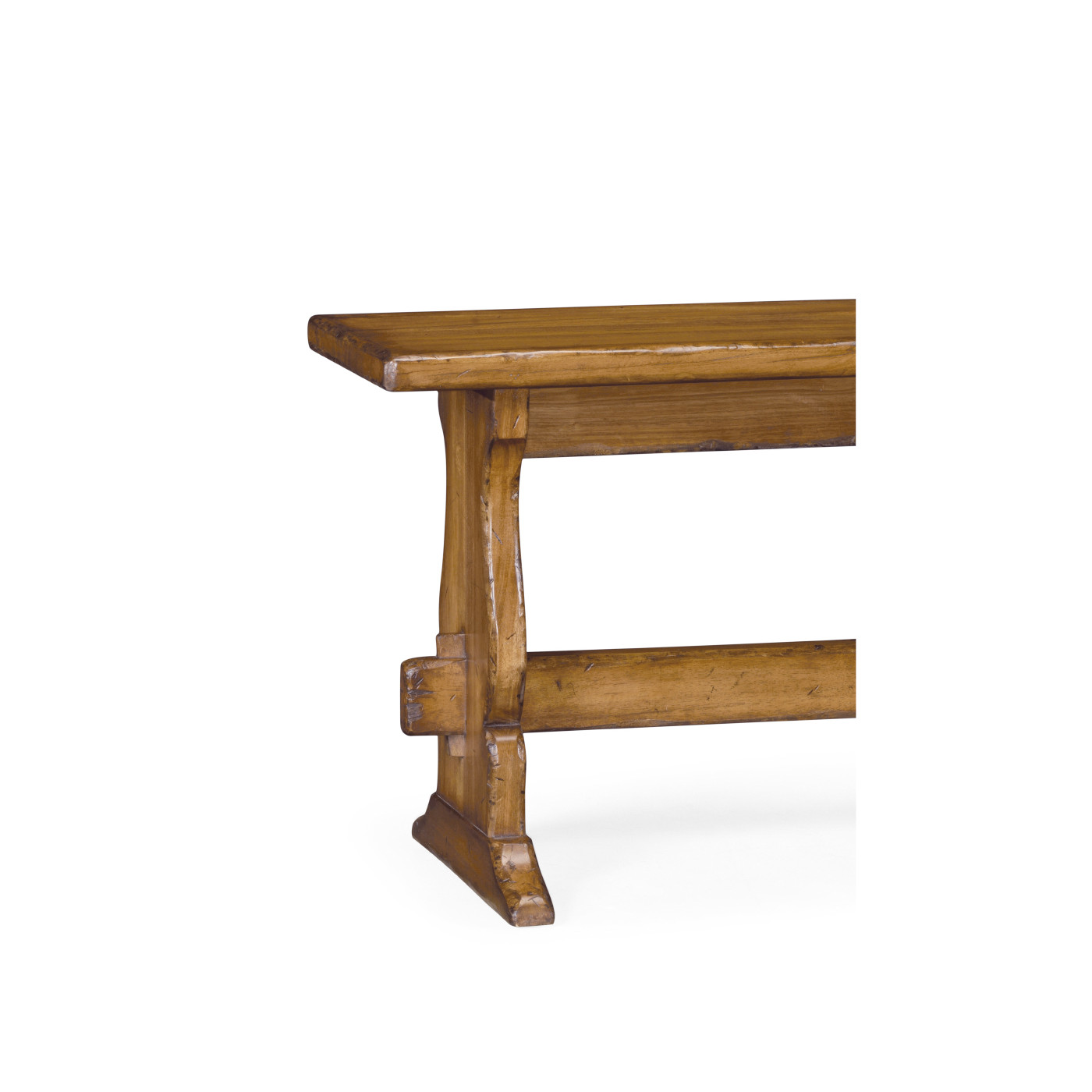 Medium Brown Elm Bench