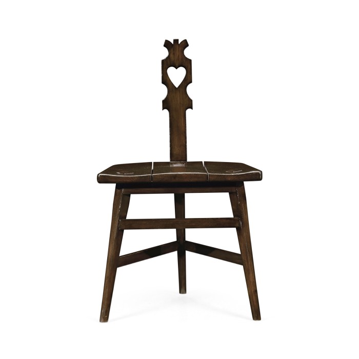 Rich Chestnut Stool