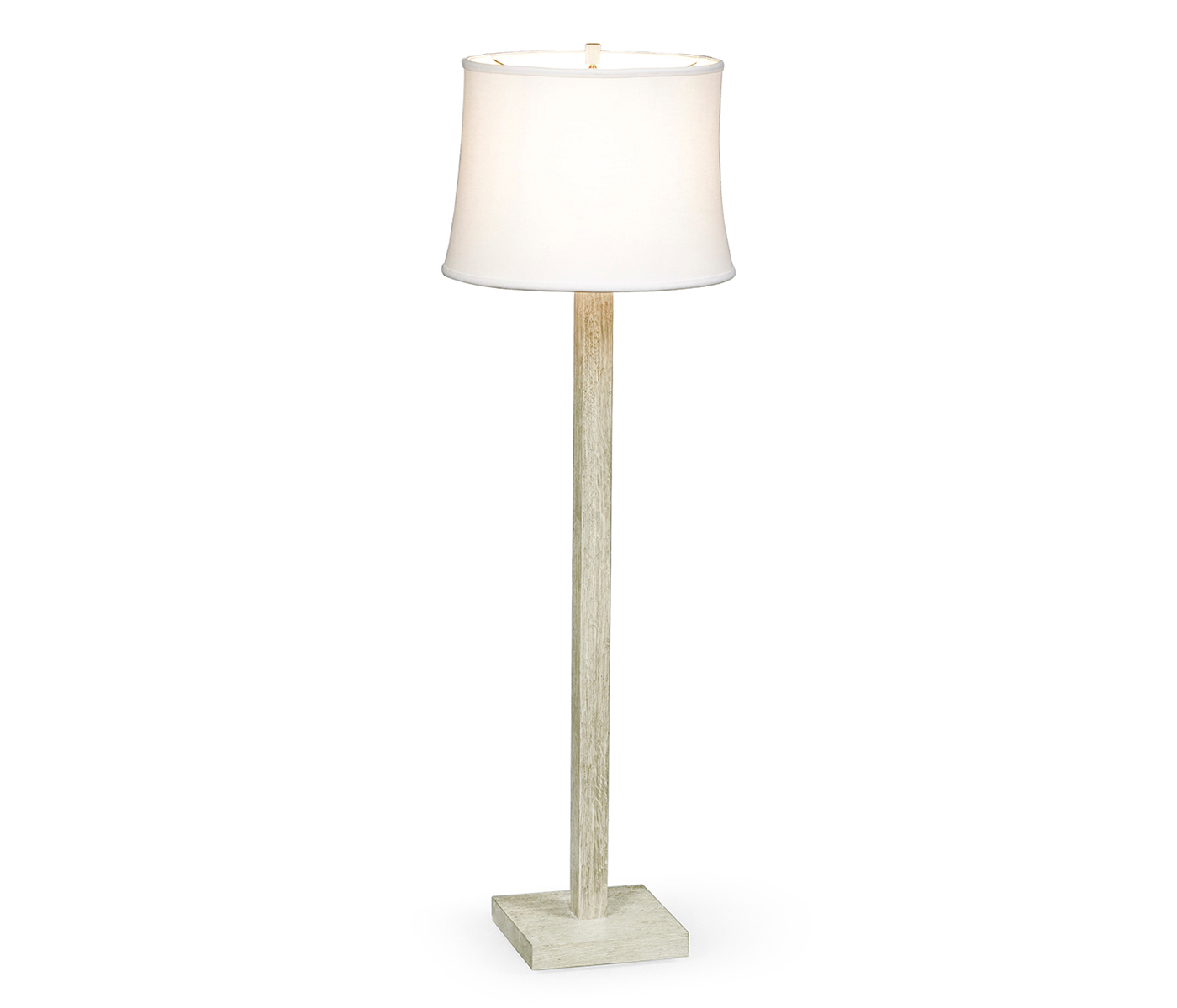 Light Grey Oak Floor Lamp