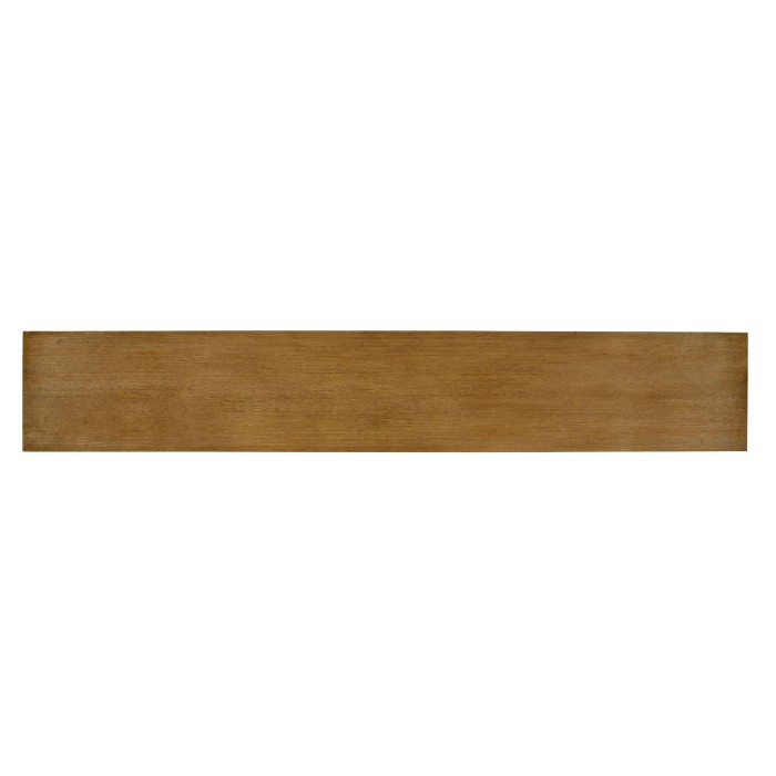 Brushed Medium Brown Oak Bookcase