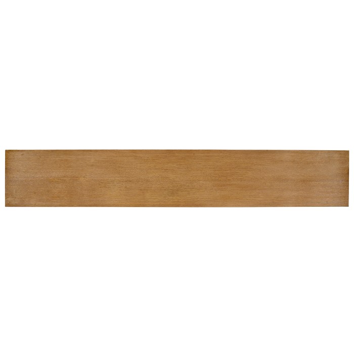 Brushed Medium Brown Oak Bookcase