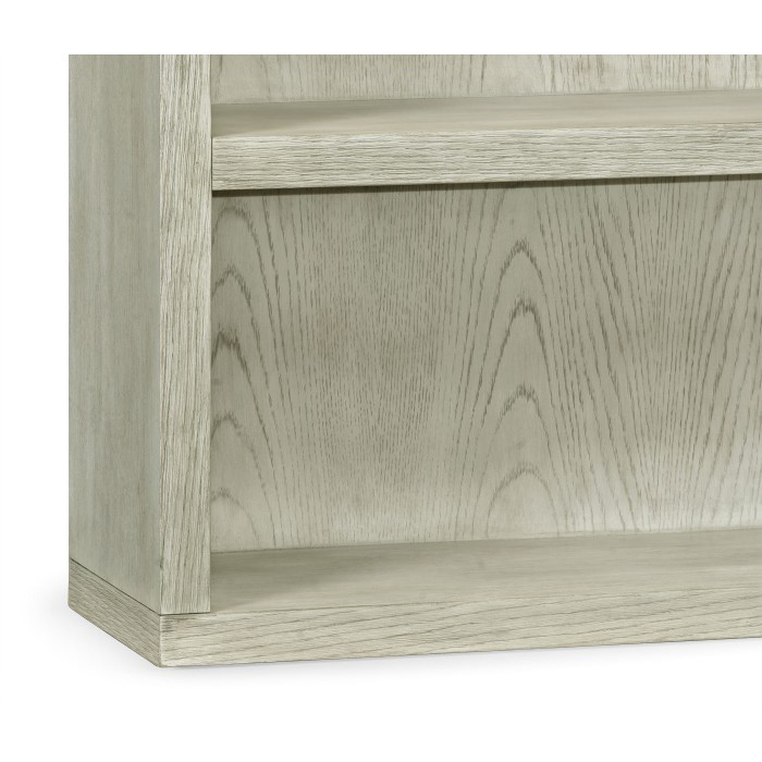 Light Grey Oak Bookcase