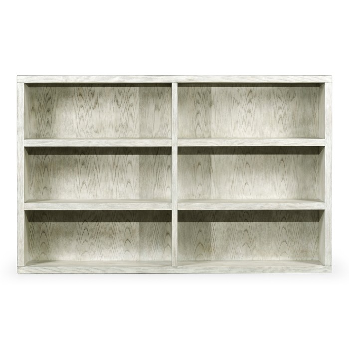 Light Grey Oak Bookcase