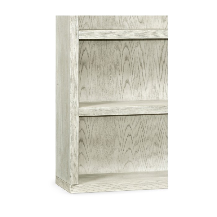 Light Grey Oak Bookcase