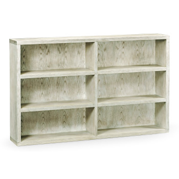 Light Grey Oak Bookcase