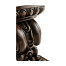 Hand Carved Rich Chestnut Corbel End Table