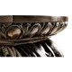 Hand Carved Rich Chestnut Corbel End Table