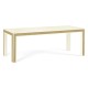 Ivory & Shagreen Parson Dining Table 80