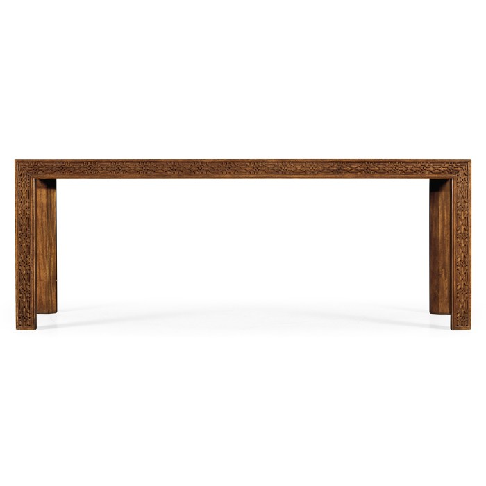 Antique Mahogany Parson Dining Table 80