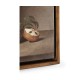 Still Life with Apples, Sherry, and Tea Cakes Painting on a Honey Walnut Frame