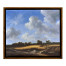Wheatfield Painting on a Honey Walnut Frame