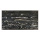 Rectangular Iron Cocktail Table with a Black Marble Top