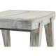 Small Rectangular Cloudy Grey Stool