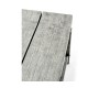 Rectangular Cloudy Grey Bench