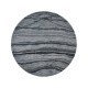 Round Geometric Antique Brass Centre Table with a Grey Marble Top 25