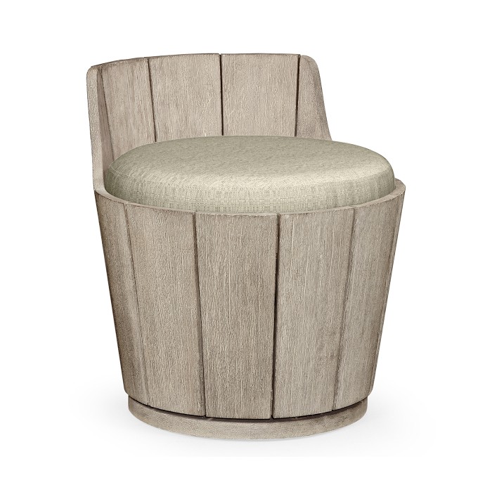 Swivel Navajo Sand Storage Bucket Stool