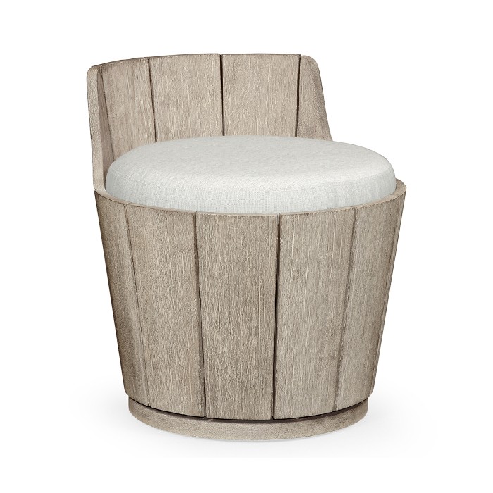 Swivel Navajo Sand Storage Bucket Stool