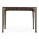Square Grey & Rattan Dining Table 40