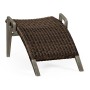 Foot Rest Only - Connects with Grey & Rattan Lounge Chair 550008-LGW