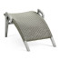 Foot Rest Only - Connects with Cloudy Grey & Rattan Lounge Chair 550008-PLG