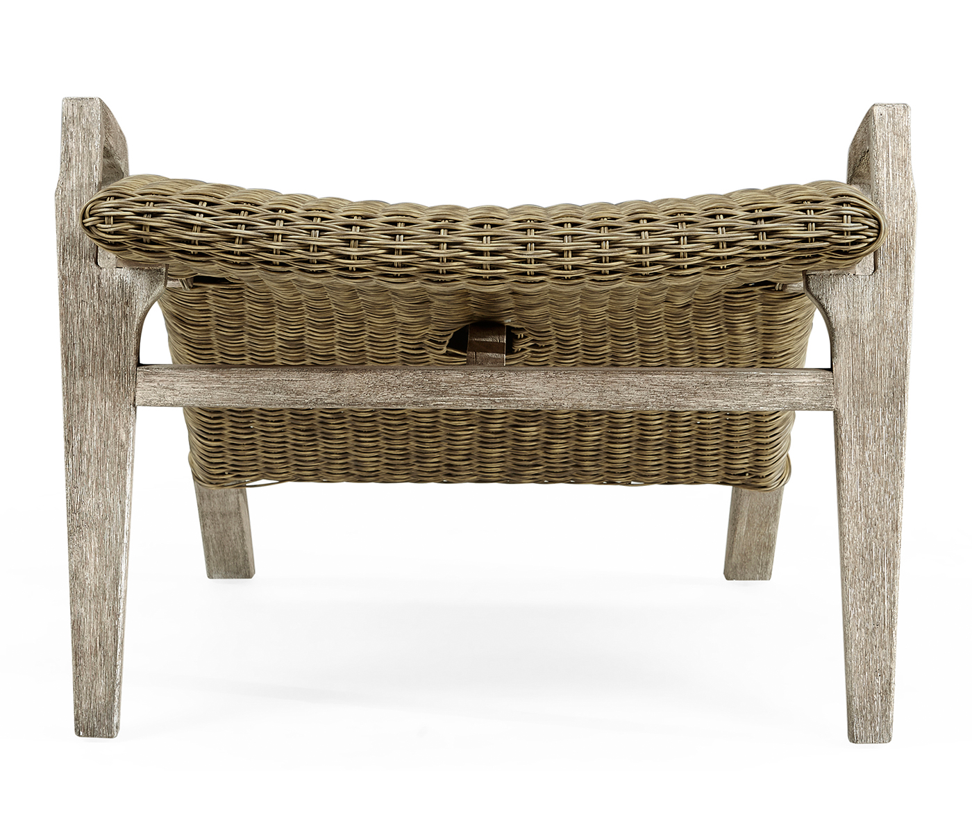 Foot Rest Only - Connects with Navajo Sand & Rattan Lounge Chair 550008-PNS
