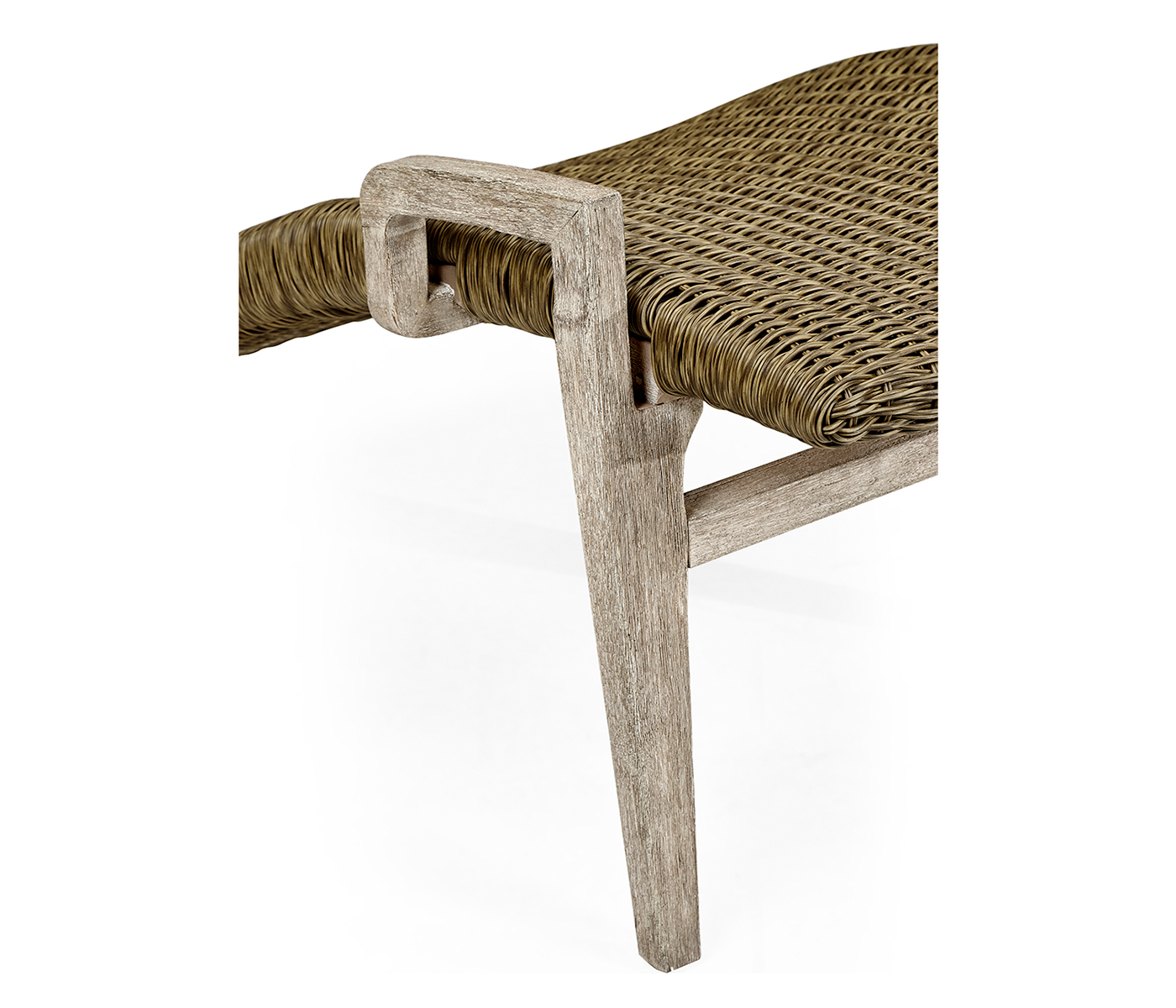 Foot Rest Only - Connects with Navajo Sand & Rattan Lounge Chair 550008-PNS