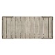 Rectangular Folding Navajo Sand & Antique Brass Tray Console Table