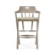 Smokers Style Navajo Sand & Rattan Bar Stool with Cushion