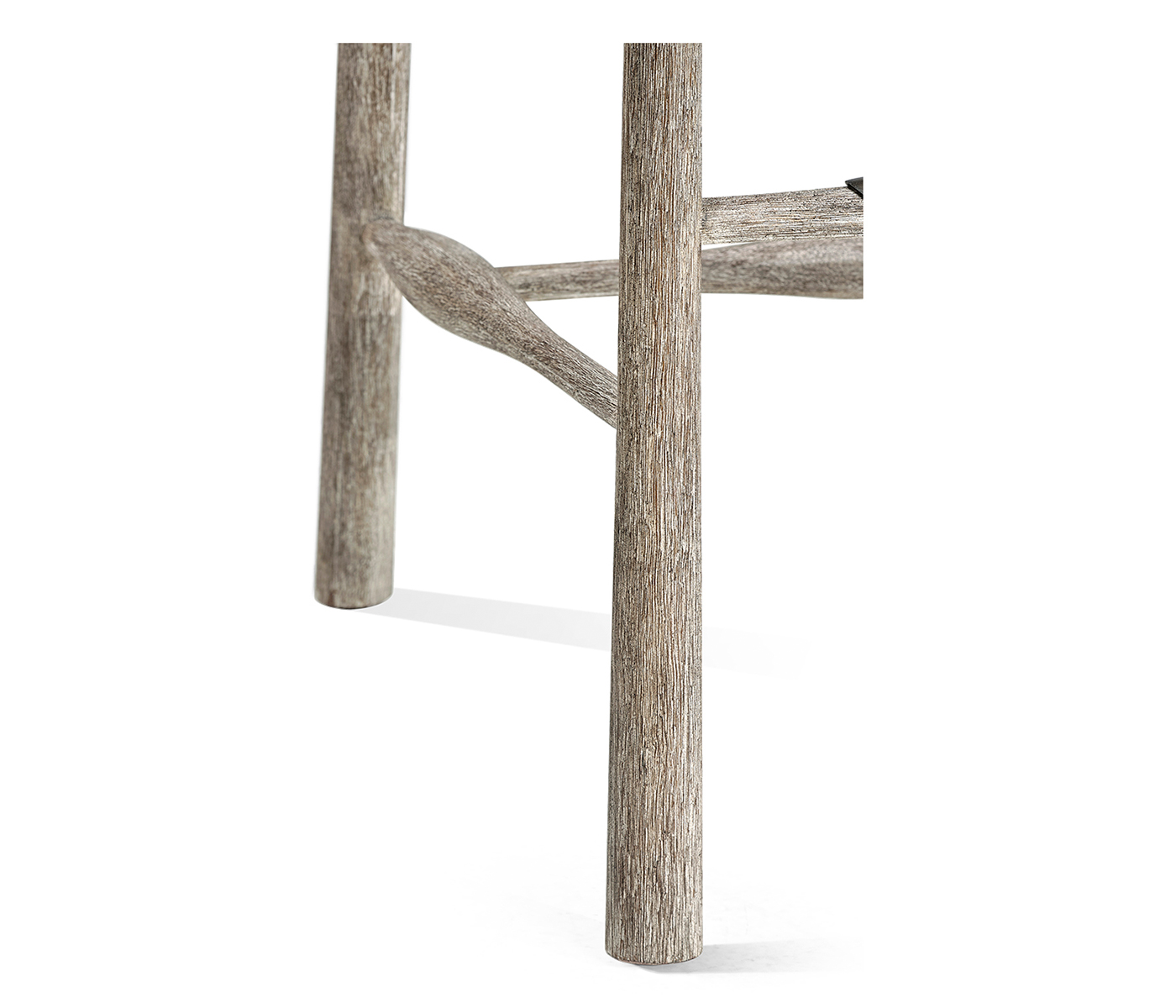 Smokers Style Navajo Sand & Rattan Bar Stool with Cushion