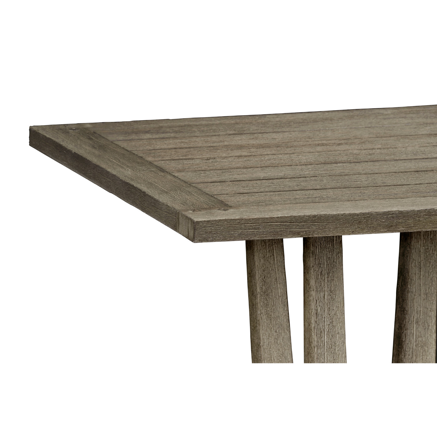 Square Grey Bar Table with a Terrazzo Base 26